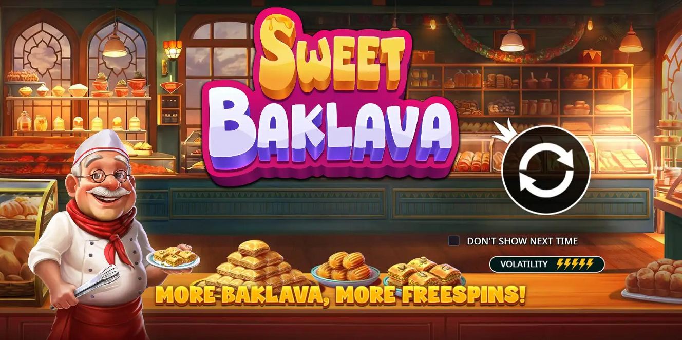Read more about the article Slot Oyunlarına Bir Türk Lezzeti Daha: Sweet Baklava!